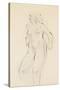 Study of a Female Nude-Eric Gill-Stretched Canvas
