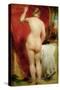 Study of a Female Nude-William Etty-Stretched Canvas