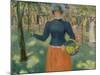 Study of a Flower Seller, 1903-Kazimir Severinovich Malevich-Mounted Giclee Print