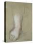 Study of a Foot-Federico Fiori Barocci-Stretched Canvas