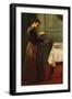 Study of a Girl Reading-Valentine Cameron Prinsep-Framed Giclee Print