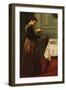 Study of a Girl Reading-Valentine Cameron Prinsep-Framed Giclee Print