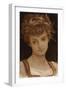 Study of a Girl's Head-Frederic Leighton-Framed Giclee Print