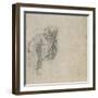 Study of a Group of Figures, C.1511-Michelangelo Buonarroti-Framed Giclee Print