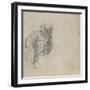 Study of a Group of Figures, C.1511-Michelangelo Buonarroti-Framed Giclee Print