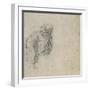 Study of a Group of Figures, C.1511-Michelangelo Buonarroti-Framed Giclee Print