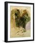 Study of a Gurkha of the Indian Army, 1830-Eugene Delacroix-Framed Giclee Print