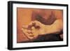 Study of a Hand and Arm-Théodore Géricault-Framed Giclee Print