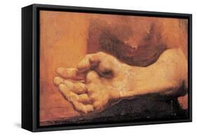 Study of a Hand and Arm-Théodore Géricault-Framed Stretched Canvas