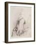 Study of a Hand For the Madonna of the Harp-Andrea del Sarto-Framed Giclee Print