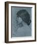 Study of a Head, C1899-John William Waterhouse-Framed Giclee Print