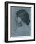 Study of a Head, C1899-John William Waterhouse-Framed Giclee Print