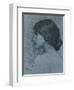 Study of a Head, C1899-John William Waterhouse-Framed Giclee Print