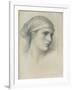 Study of a Head, C1916-Dorothea Landau-Framed Giclee Print