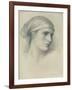 Study of a Head, C1916-Dorothea Landau-Framed Giclee Print