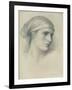 Study of a Head, C1916-Dorothea Landau-Framed Giclee Print