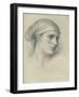 Study of a Head, C1916-Dorothea Landau-Framed Giclee Print