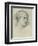 Study of a Head, C1916-Dorothea Landau-Framed Giclee Print