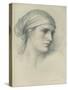 Study of a Head, C1916-Dorothea Landau-Stretched Canvas