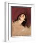 Study of a Head of a Woman-Friedrich Von Amerling-Framed Giclee Print