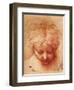 Study of a Head-Parmigianino-Framed Giclee Print