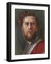 Study of a Head-Hubert von Herkomer-Framed Giclee Print