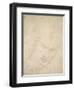 Study of a Head-Michelangelo Buonarroti-Framed Giclee Print