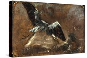 Study of a Heron (Verso)-John Constable-Stretched Canvas