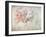 Study of a Horse and Two Soldiers, Early 17th Century-Giuseppe Cesari-Framed Giclee Print