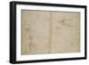 Study of a Human Leg, 16th Century-Michelangelo Buonarroti-Framed Giclee Print