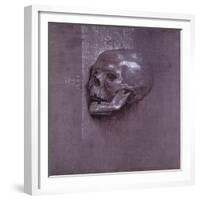 Study of a Human Skull, 1521-Albrecht Dürer-Framed Giclee Print