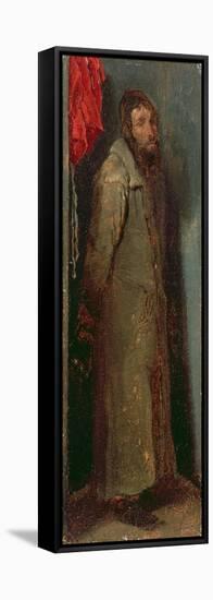 Study of a Jewish Merchant-Frederick Leighton-Framed Stretched Canvas