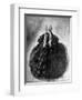 Study of a Lady, 19th Century-Constantin Guys-Framed Giclee Print