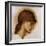 Study of a Lady's Head-Edward Burne-Jones-Framed Giclee Print