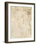 Study of a Leg, Flourish, and Doodles, 1610-17-Jacques Bellange-Framed Giclee Print