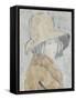 Study of a Little Girl in a Wide Brimmed Hat-Gwen John-Framed Stretched Canvas