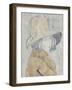 Study of a Little Girl in a Wide Brimmed Hat-Gwen John-Framed Giclee Print