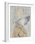 Study of a Little Girl in a Wide Brimmed Hat-Gwen John-Framed Giclee Print