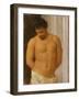 Study of a Male Figure-Frederic Leighton-Framed Giclee Print