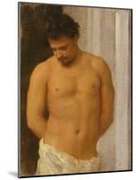 Study of a Male Figure-Frederic Leighton-Mounted Giclee Print