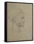 Study of a Male Head, Luxor, 1868-Frederic Leighton-Framed Stretched Canvas