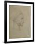 Study of a Male Head, Luxor, 1868-Frederic Leighton-Framed Giclee Print