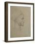 Study of a Male Head, Luxor, 1868-Frederic Leighton-Framed Giclee Print