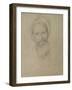 Study of a Male Head, Luxor, 1868-Frederic Leighton-Framed Giclee Print