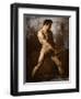 Study of a Male Nude, 1817/20-Théodore Géricault-Framed Giclee Print