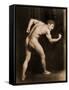 Study of a Male Nude, C.1900-Wilhelm Von Gloeden-Framed Stretched Canvas