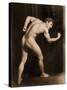 Study of a Male Nude, C.1900-Wilhelm Von Gloeden-Stretched Canvas