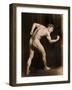 Study of a Male Nude, C.1900-Wilhelm Von Gloeden-Framed Photographic Print