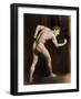 Study of a Male Nude, C.1900-Wilhelm Von Gloeden-Framed Photographic Print