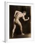 Study of a Male Nude, C.1900-Wilhelm Von Gloeden-Framed Photographic Print